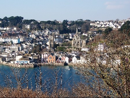 Fowey from Hall Walk