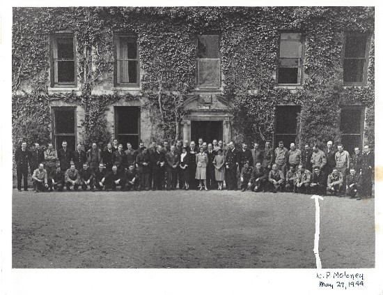 War correspondents at Menabilly pre D-Day 1944