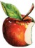 Virago apple logo very small