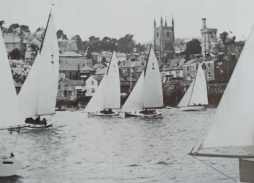 Troys racing in Fowey Harbour - date unknown